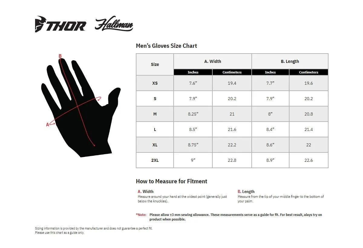 Thor Launchmode Cw Gloves - Black