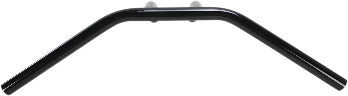Emgo 1" T-bar Handlebar - Black Gloss Steel