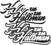 Thor Hallman Decal Sheet - 9" X 13"