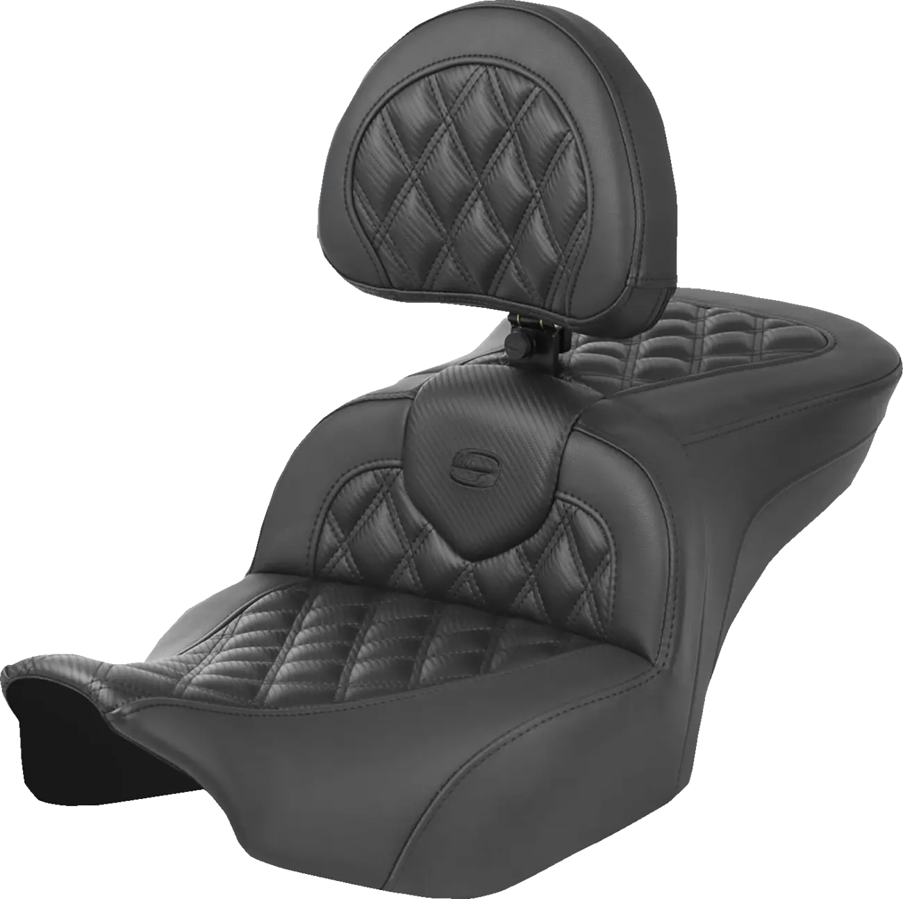 Saddlemen Roadsofa Heated Seat Lattice Stitch
