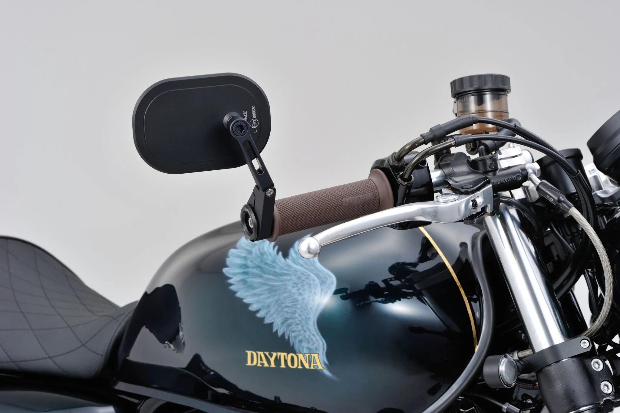 Daytona Bar End Mirror - Universal Motorcycle Mirror