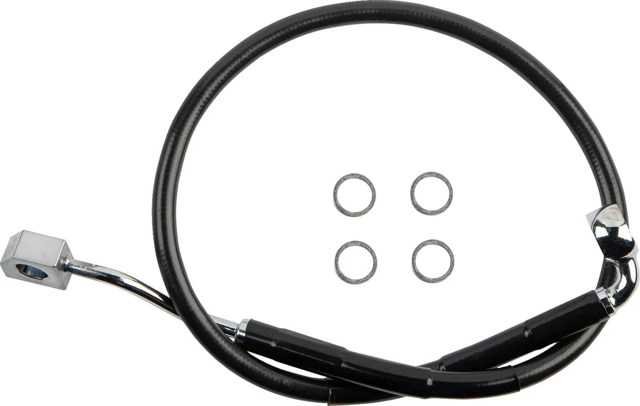 Drag Specialties Rear Brake Line For Abs Systems
