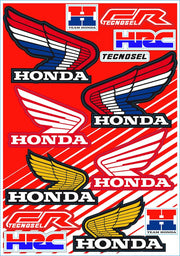 Tecnosel Sticker Sheet For Honda Vintage Bikes