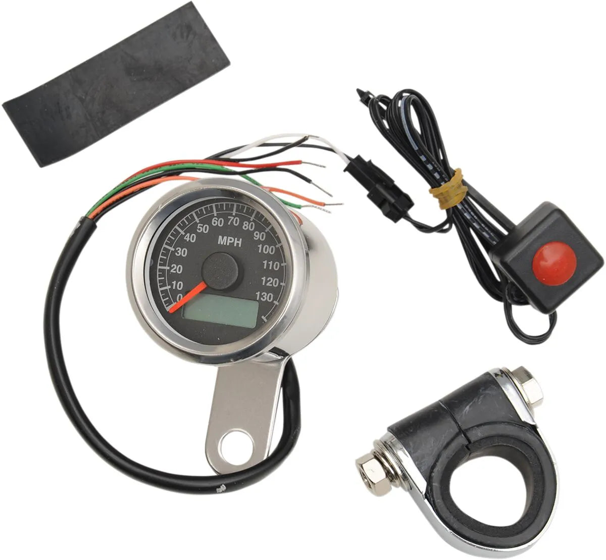 Drag Specialties Mini Electronic Speedometer