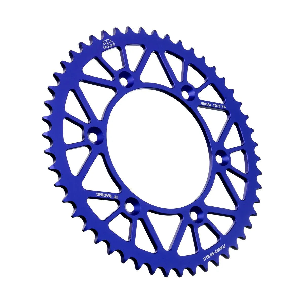 Jt Sprockets Aluminum Rear Sprocket 520 50t Blue