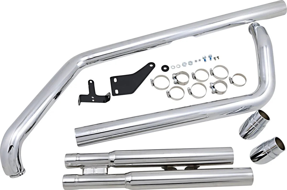 Cobra Speedster Slashdown Exhaust System Full System Chrome
