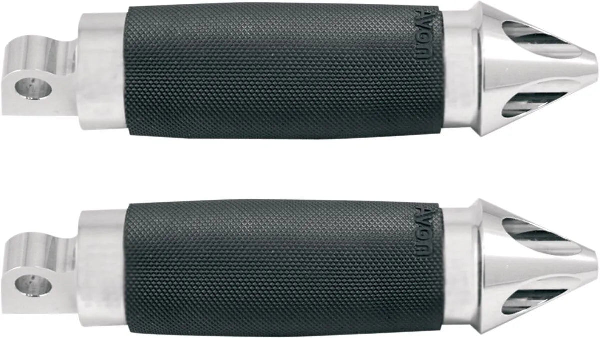 Avon Grips Male Mount Foot Pegs Chrome