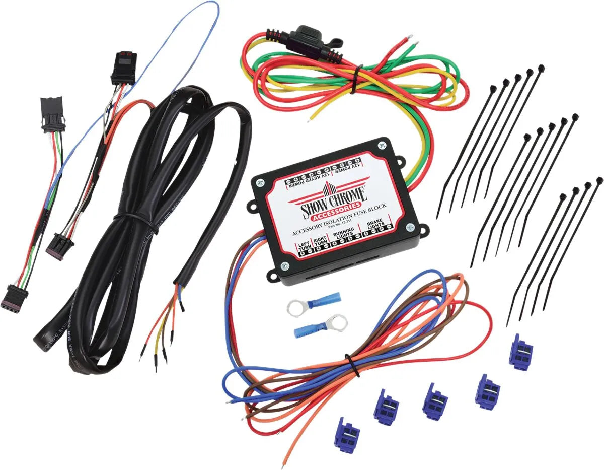 Show Chrome Electronic Isolation Fuse Block For Ryker