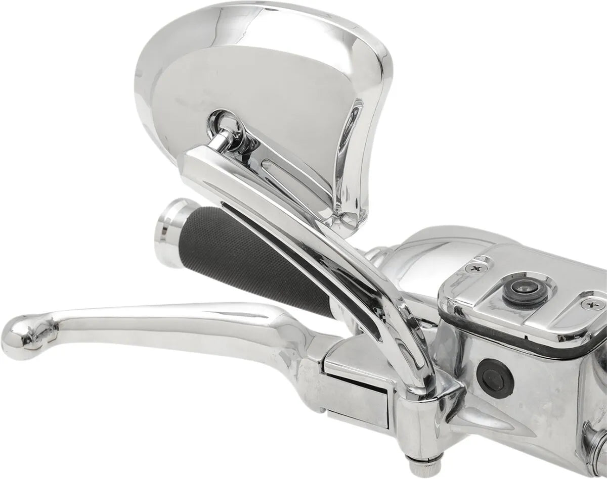 Drag Specialties Tapered Motorcycle Mirrors