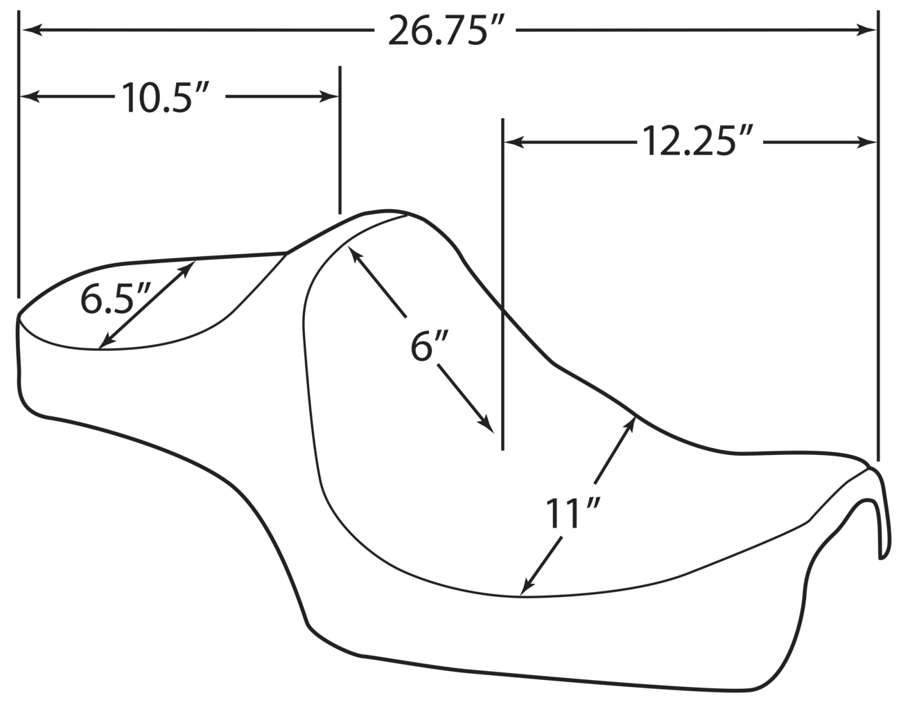 Drag Specialties Predator Iii Seat