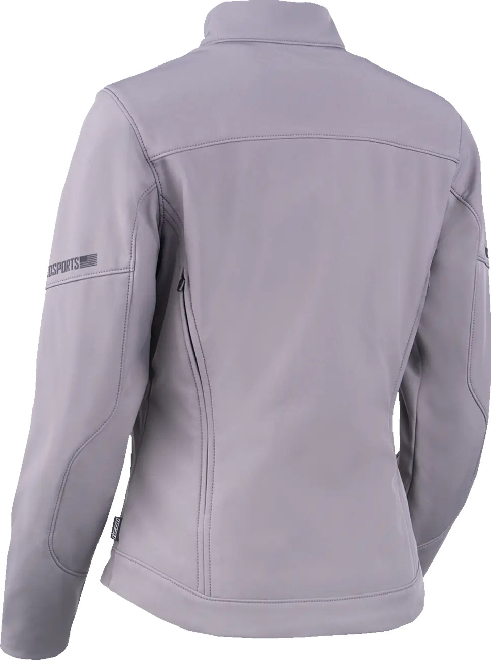 Icon Women's Merc3™ Textile Motorcycle Jacket - Gray