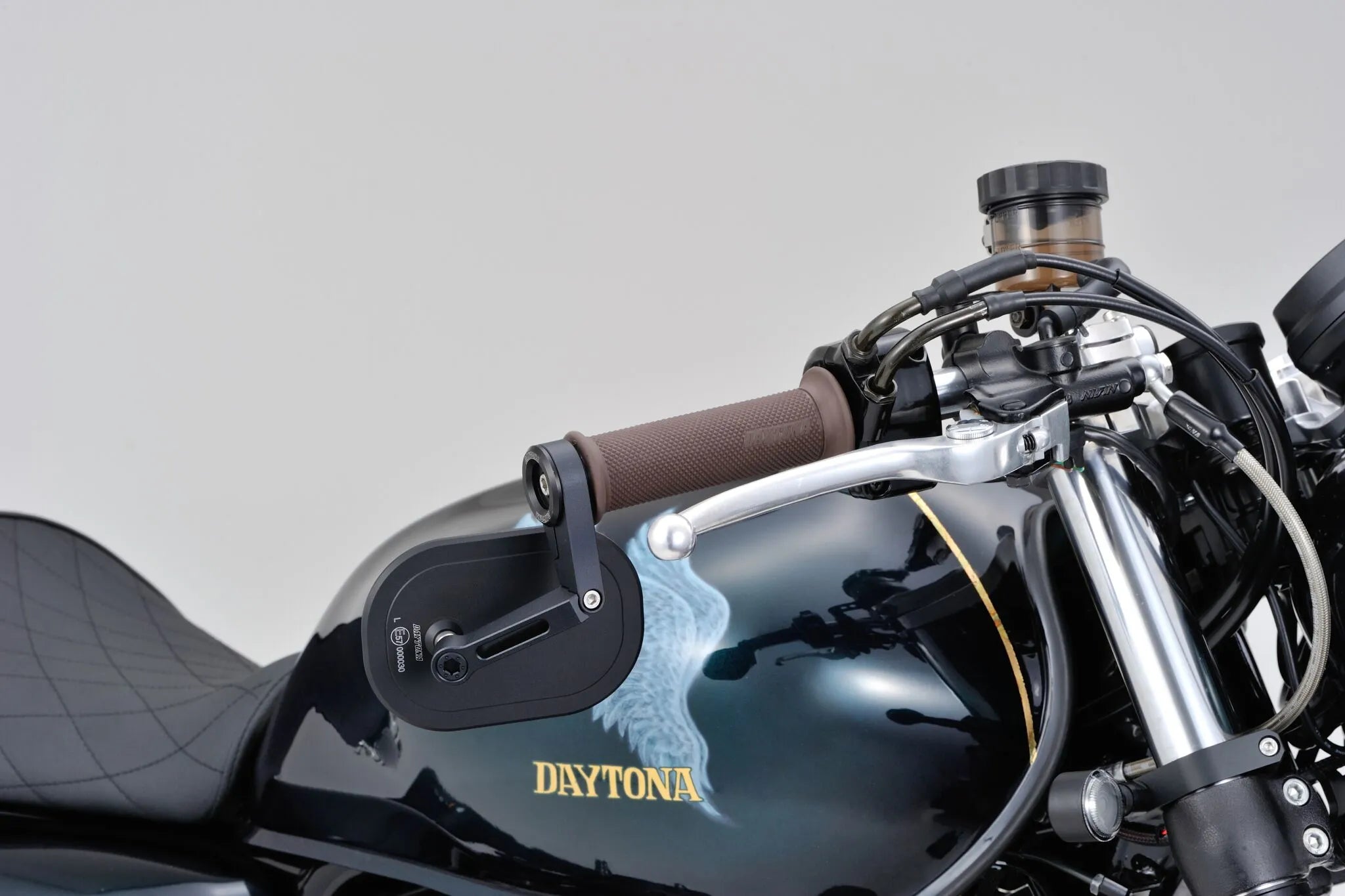 Daytona Bar End Mirror - Universal Motorcycle Mirror