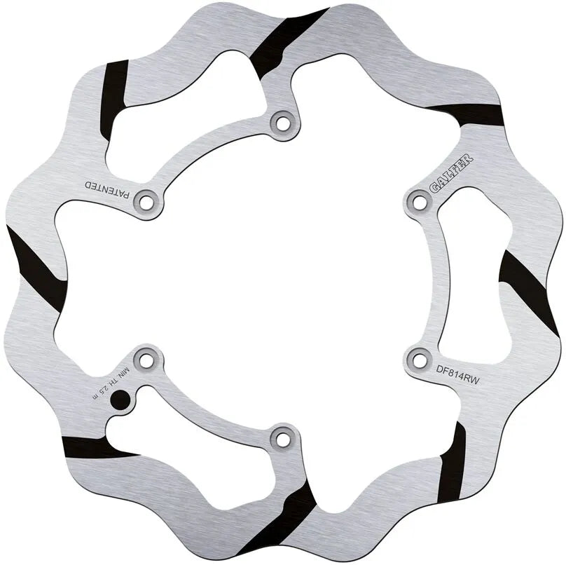 Galfer Wave Grooved Fixed Brake Rotor For Motorcycles