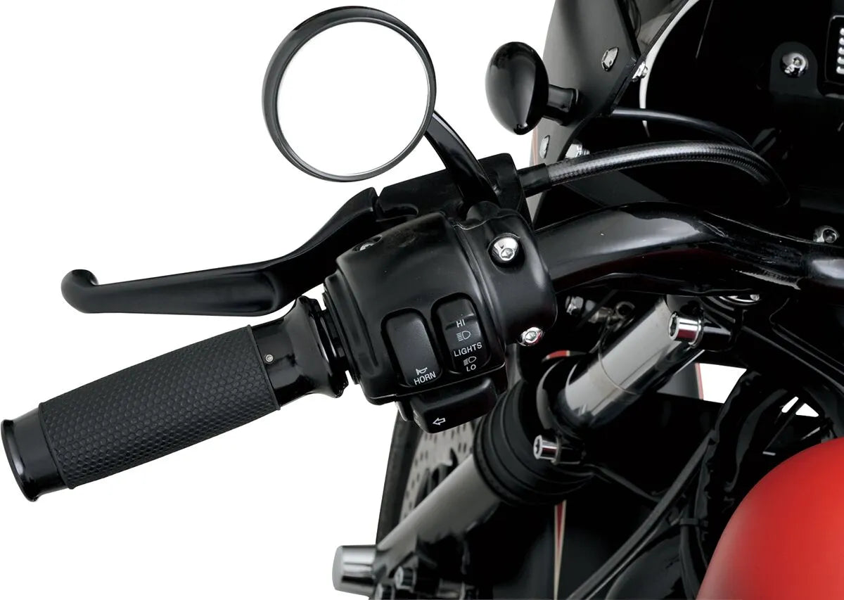 Todd's Cycle Shooter Mirror - Black Anodized