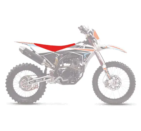 Blackbird Racing Seat Cover Pyramid - Red