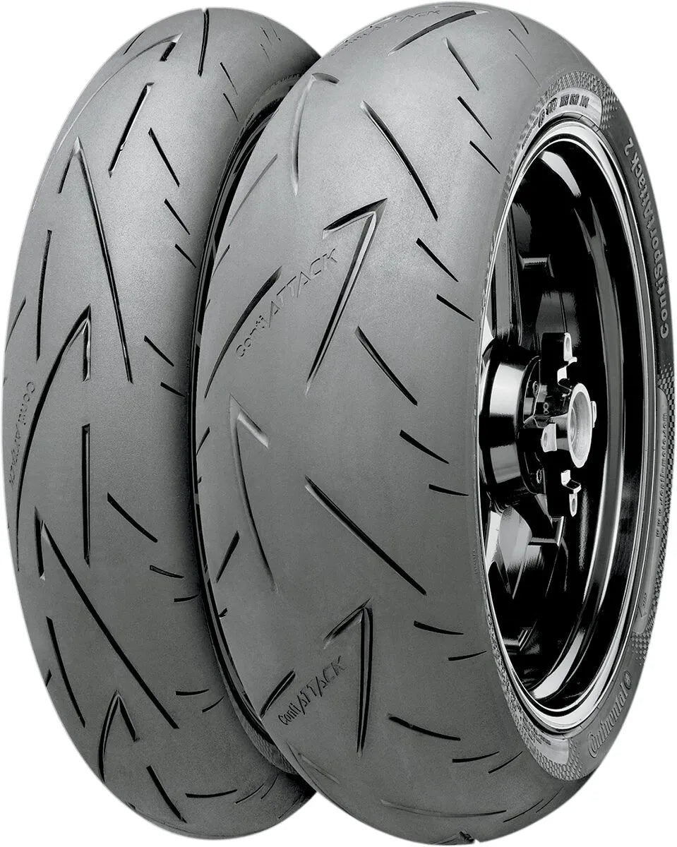 Continental Contisportattack 2 Tire 180/55zr17 Radial Tubeless