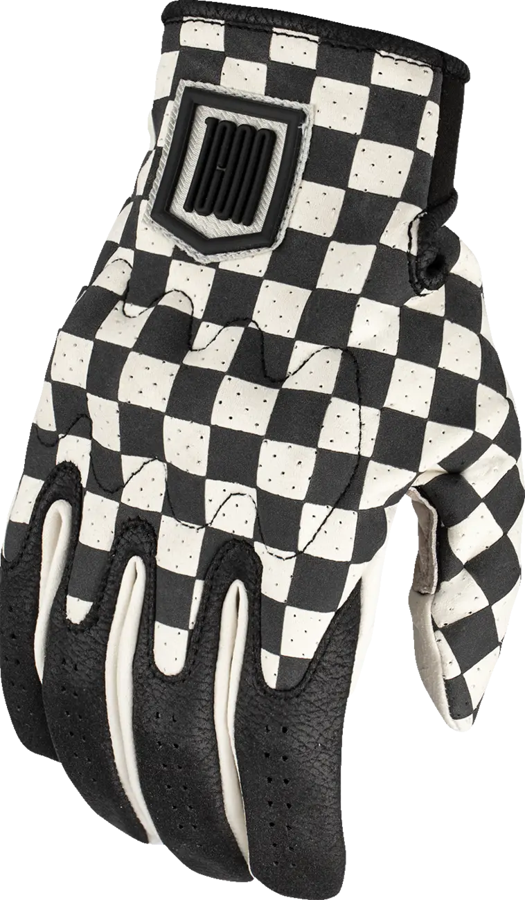 Icon Airform Slabtown Gloves - Black/White