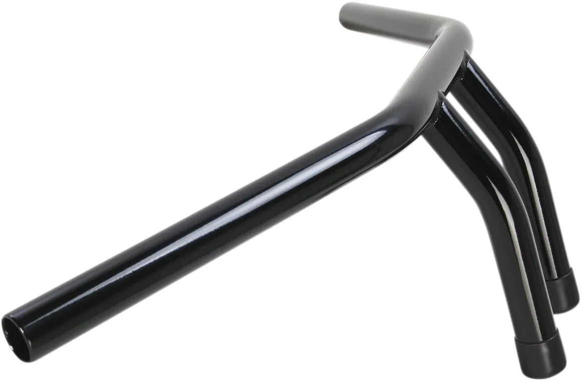 Emgo 1" T-bar Handlebar - Black Gloss Steel
