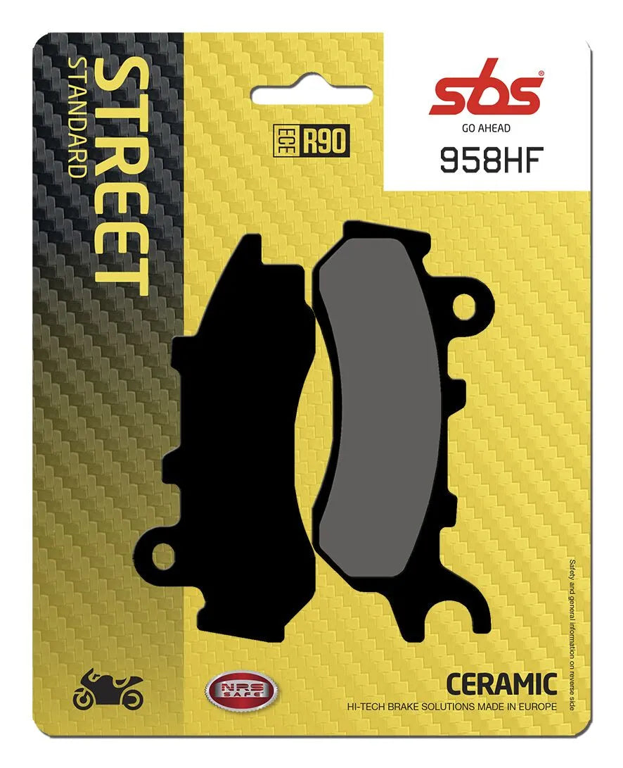 Sbs Hf Street Ceramic Organic Brake Pads