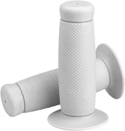 Biltwell Renegade Grips - White, 1-inch Handlebar