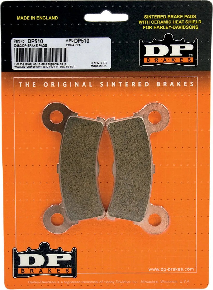 Dp Brakes Sintered Metal Brake Pads For Harley/buell