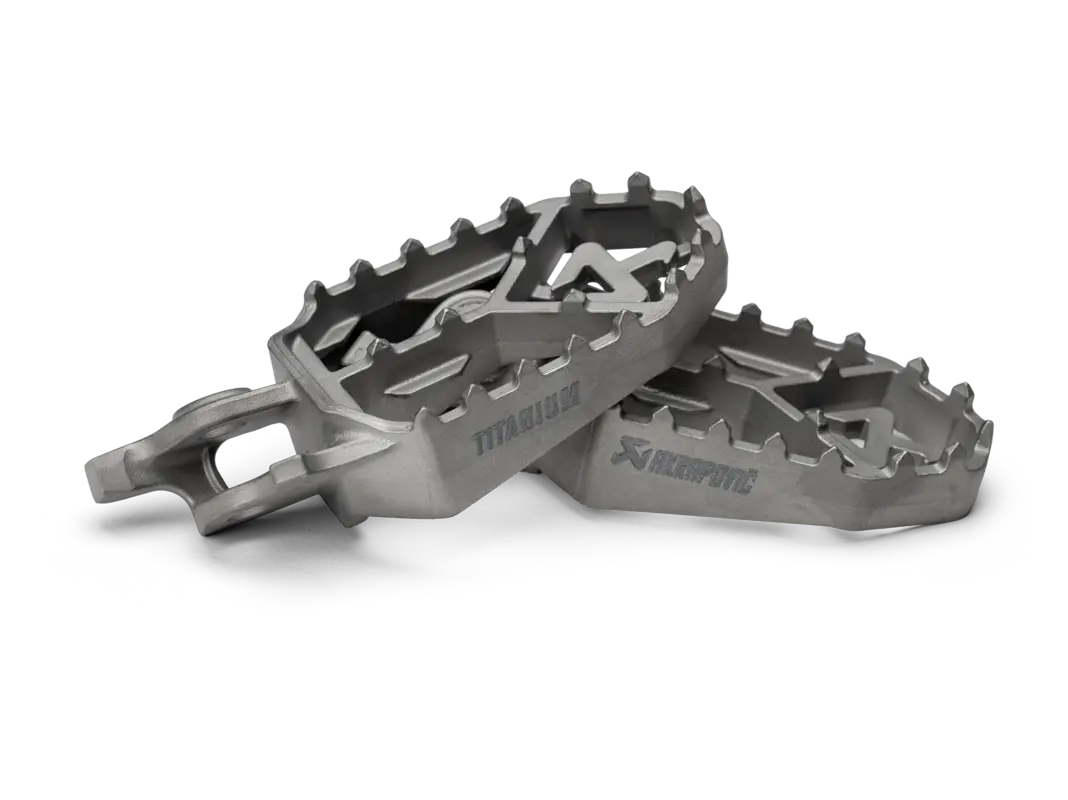 Akrapovic Titanium Foot Pegs
