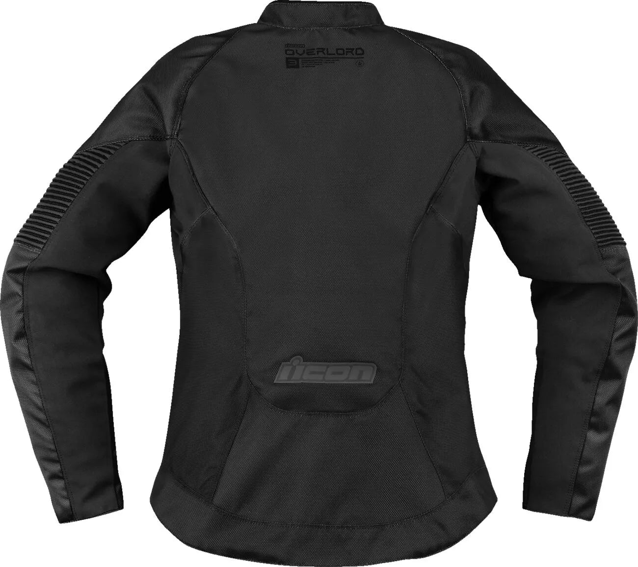 Icon Overlord3™ Women's Motorcycle Jacket - Black/Gray
