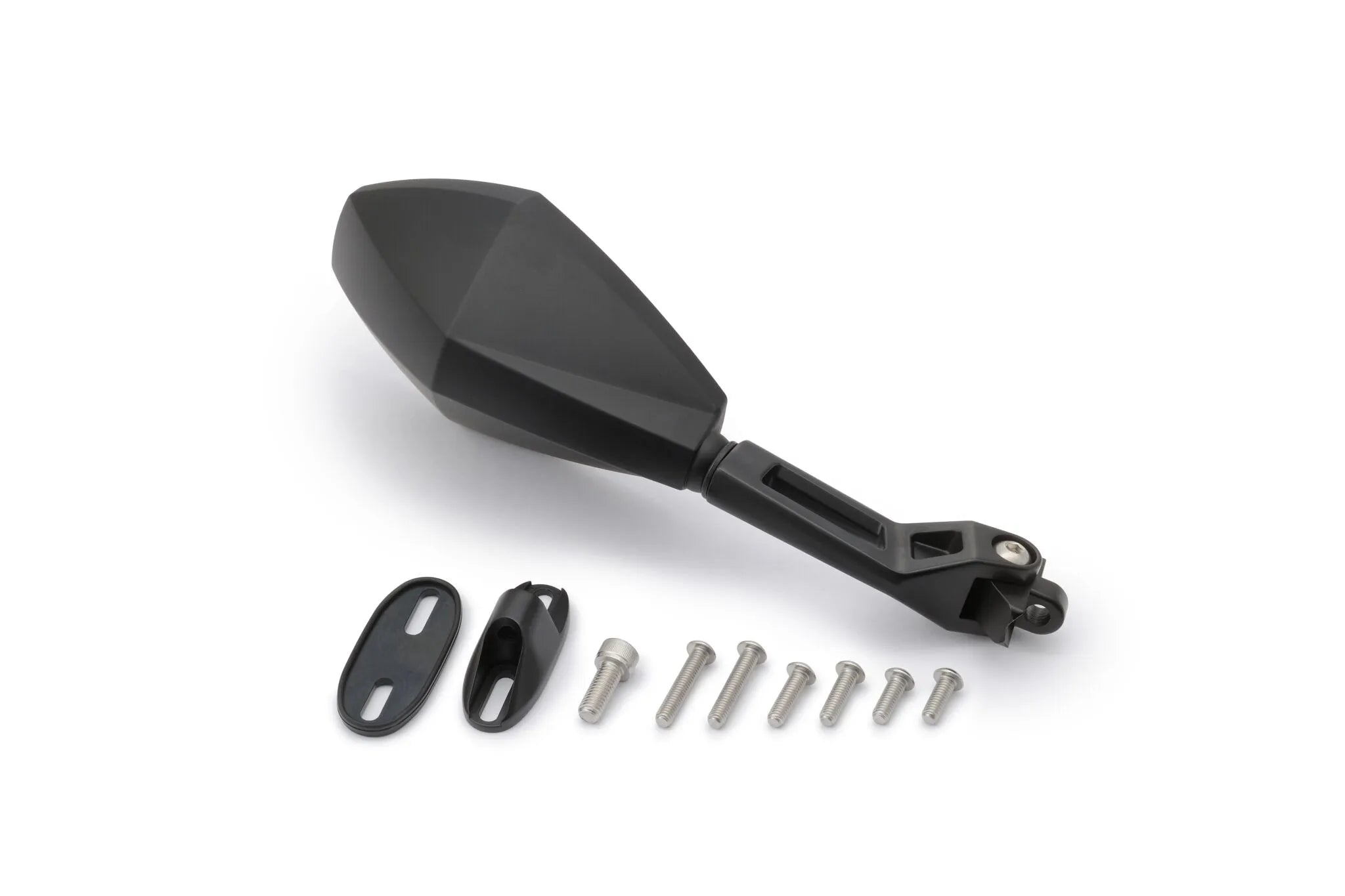 Daytona Aluminum Abs Mirror - Black