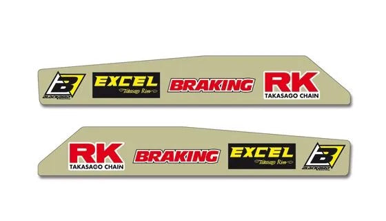 Blackbird Racing Swingarm Stickers For Honda