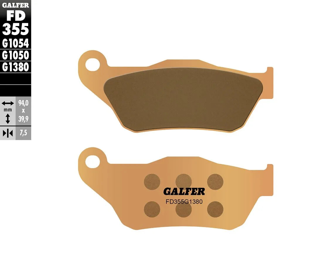 Galfer Hh Sintered Brake Pads For Motorcycle