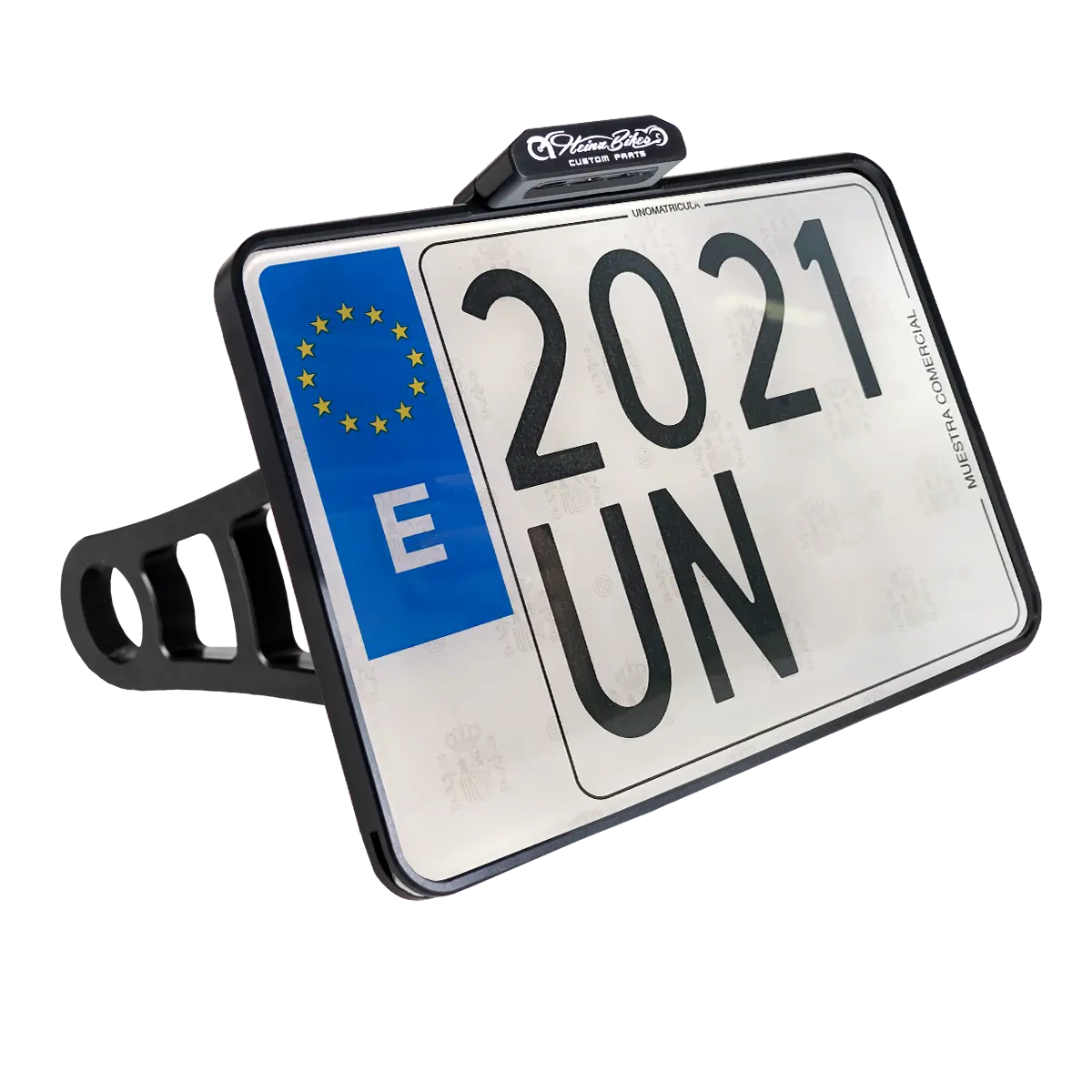 Heinz Bikes License Plate Side Mounts For 3/4" Axles