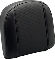 Le Pera Sissy Bar Pad - 7.5" Wide, Black Vinyl