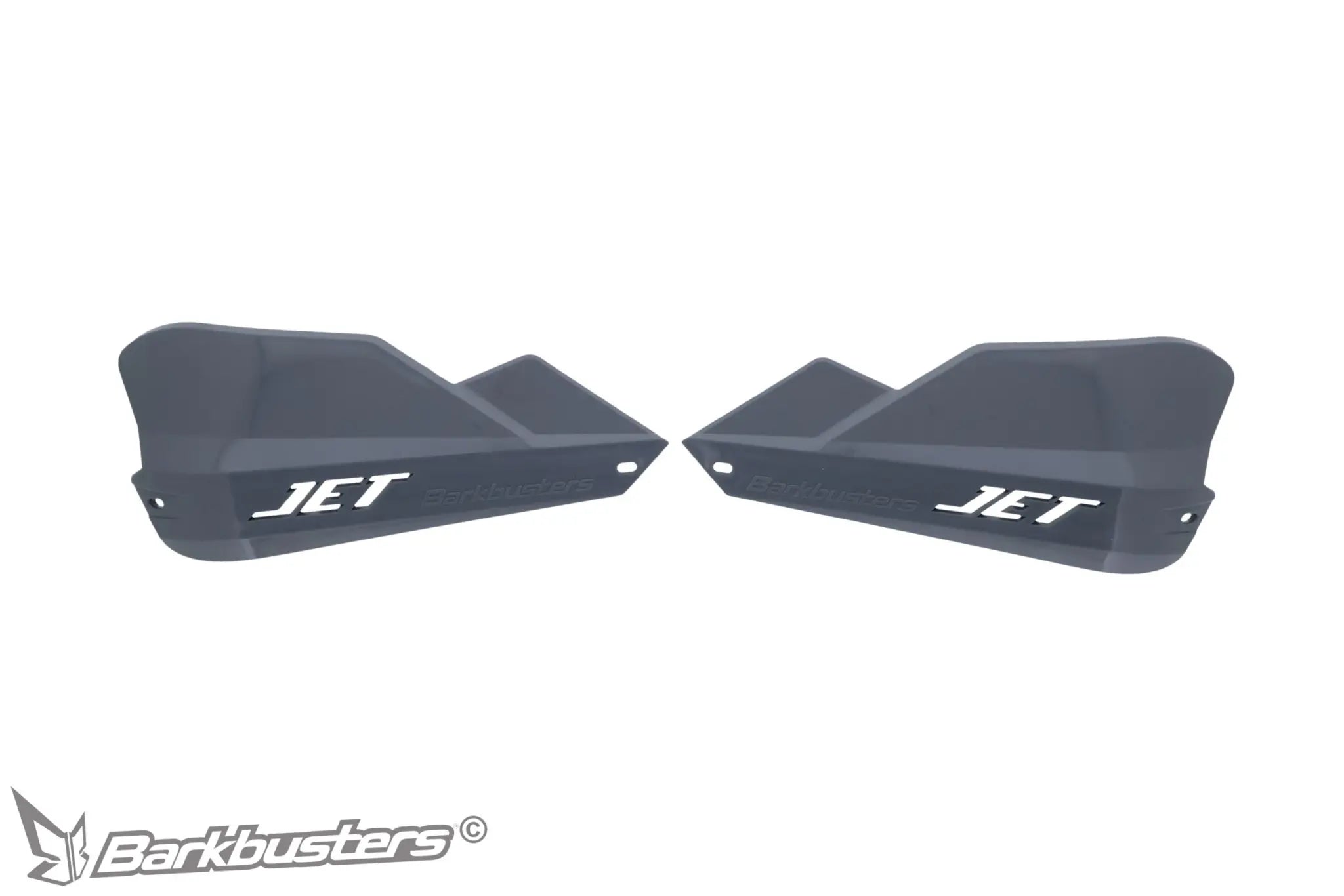 Barkbusters Jet Plastic Guards - Gray Handguards
